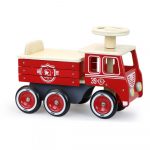 Vilac: Jeździk drewniany Wóz Strażacki z bagażnikiem 18M+