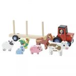 Vilac: nakładanka ciągnik FARMA by I. Arrhenius - obrazek 2