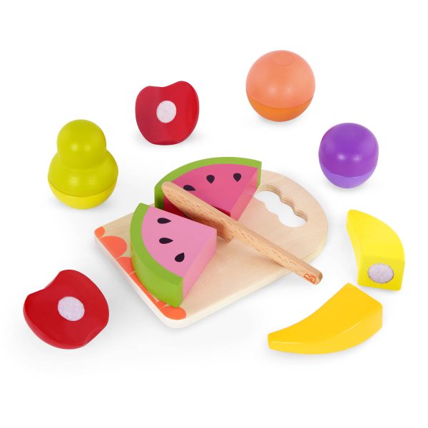B.TOYS: Chop ‘n’ Play – drewniane OWOCE do krojenia