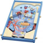 VILAC: duży Drewniany flipper pinball Ocean 5+