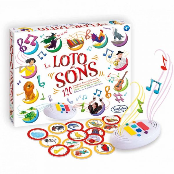 SentoSphere: Lotto Dźwiękowe gra sensoryczna 4+