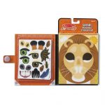 Melissa & Doug: Make-a-Face naklejki wielorazowe stwórz twarz SAFARI - obrazek 3