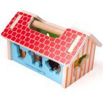BIGJIGS: Sorter Domek na Farmie 12m+ - obrazek 3