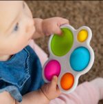 Fat Brain Toy: Bąbelki SENSORYCZNE Dimpl 10m+ - obrazek 3