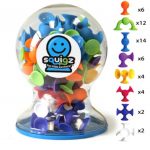 Fat Brain Toy: Klocki Przyssawki Squigz - Zestaw Delux - obrazek 3