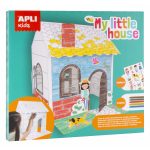 Apli Kids: domek do złożenia i pokolorowania MY LITTLE HOUSE