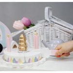 Jabadabado: drewniany tort urodzinowy JEDNOROŻEC - obrazek 2