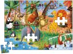 Auzou: puzzle Magiczne ZOO 54 el. - obrazek 2