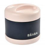 Beaba: duży termos obiadowy 500 ml light pink/night blue