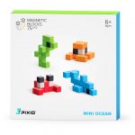 PIXIO: konstrukcyjne klocki magnetyczne 75 Mini Ocean | Story Series