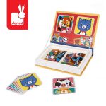 Janod: magnetyczna układanka ZWIERZĄTKA Magnetibook - obrazek 4