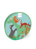 Scratch: Puzzle konturowe Dinozaury 30 el.