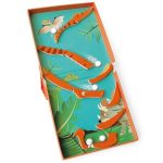 Scratch: magnetyczne puzzle Dinozaur / gra tor kulek 2w1 - obrazek 3