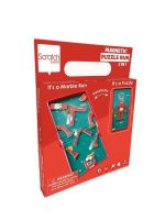 Scratch: magnetyczne puzzle Robot / gra tor kulek 2w1 - obrazek 2