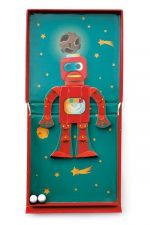 Scratch: magnetyczne puzzle Robot / gra tor kulek 2w1 - obrazek 4