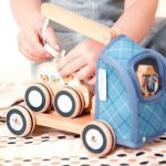 Lilliputiens: Drewniany holownik Osiołek Ignace - obrazek 4