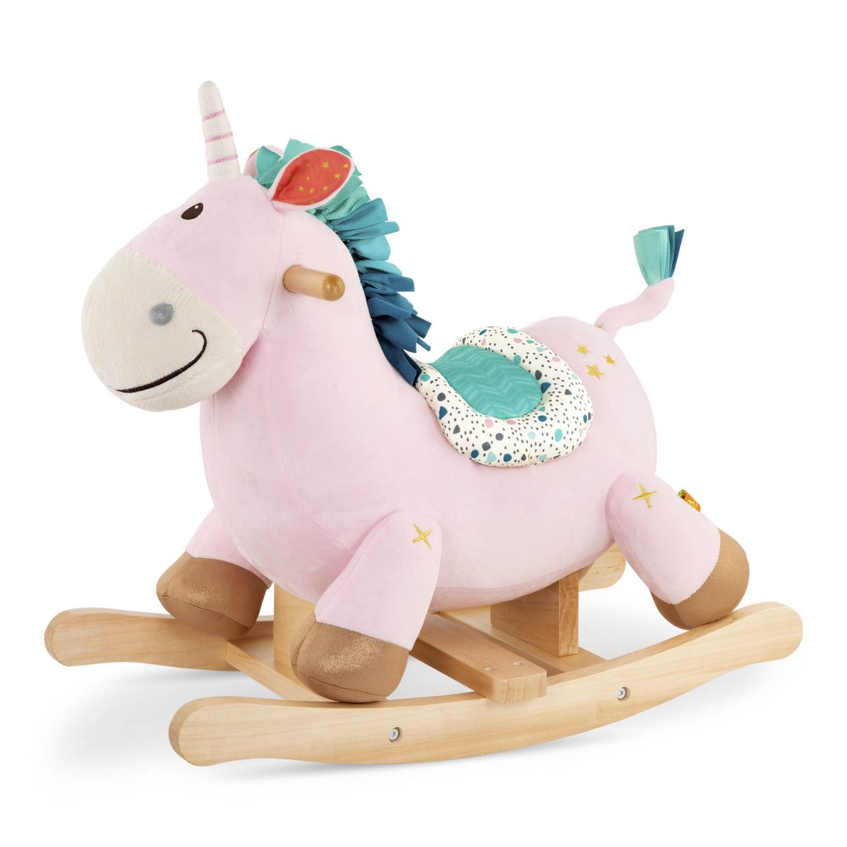 B.toys: Rodeo Rocker CLEO – pluszowy JEDNOROŻEC na biegunach - obrazek 1