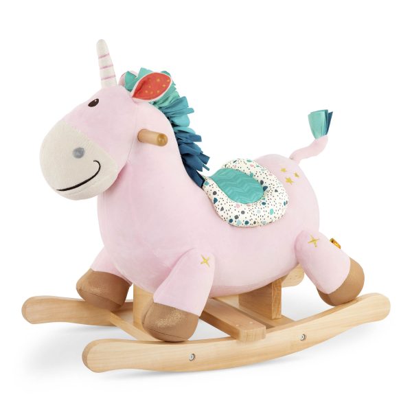 B.toys: Rodeo Rocker CLEO – pluszowy JEDNOROŻEC na biegunach