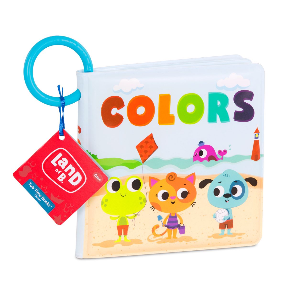 B.TOYS / Land of B: książeczka do kąpieli KOLORY - obrazek 1