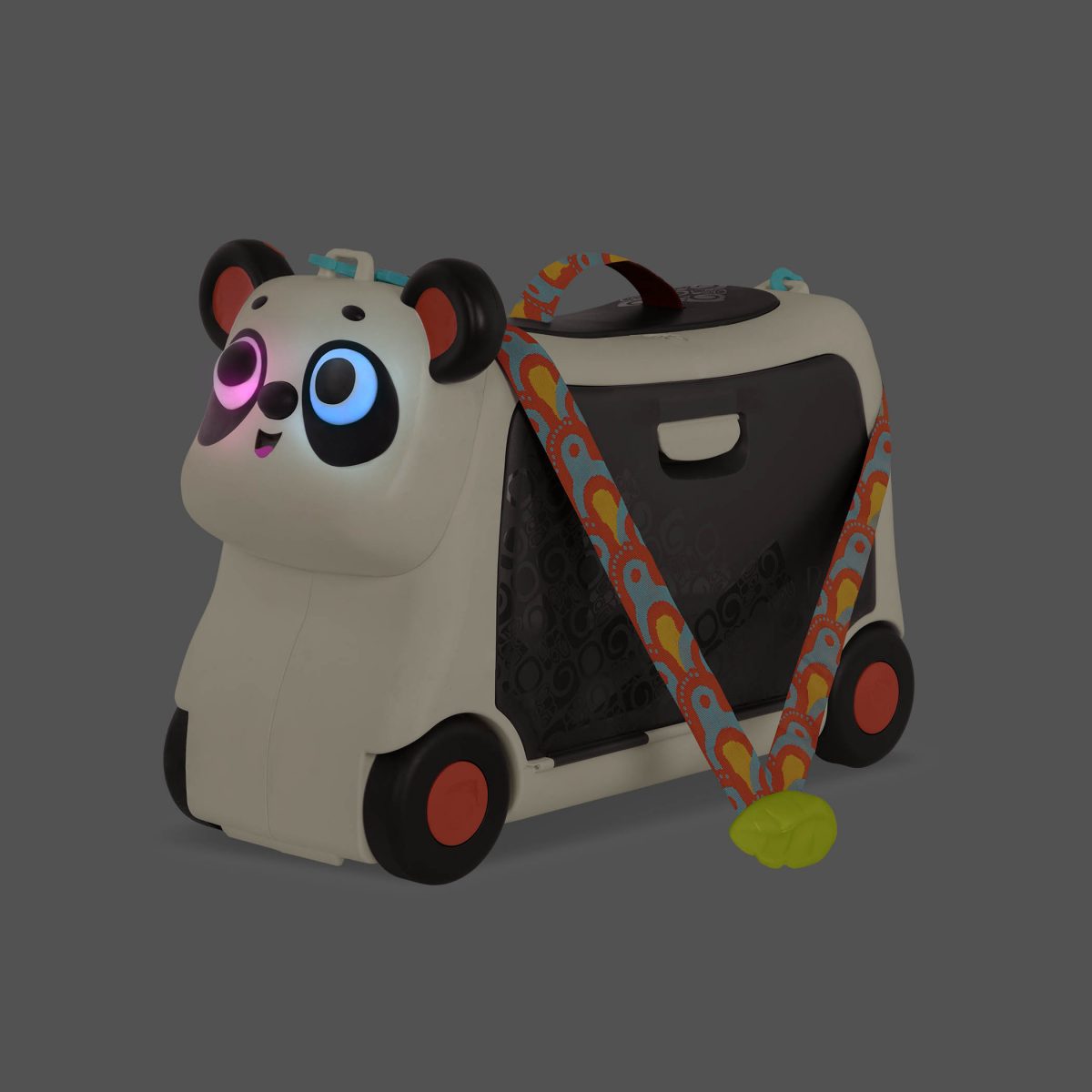 B.TOYS: Gogo Ride-On – PANDA – jeździk-walizka - obrazek 7