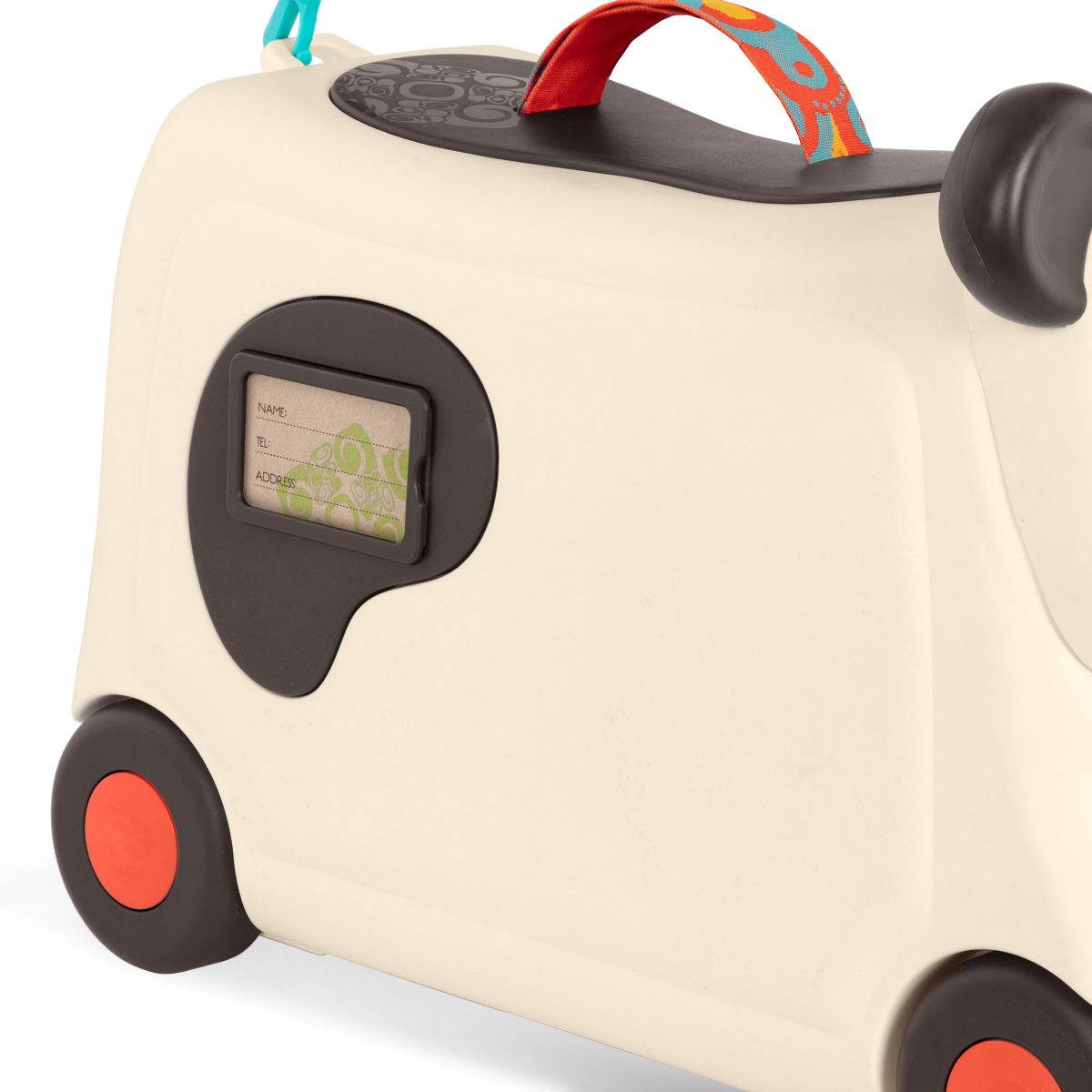 B.TOYS: Gogo Ride-On – PANDA – jeździk-walizka - obrazek 6