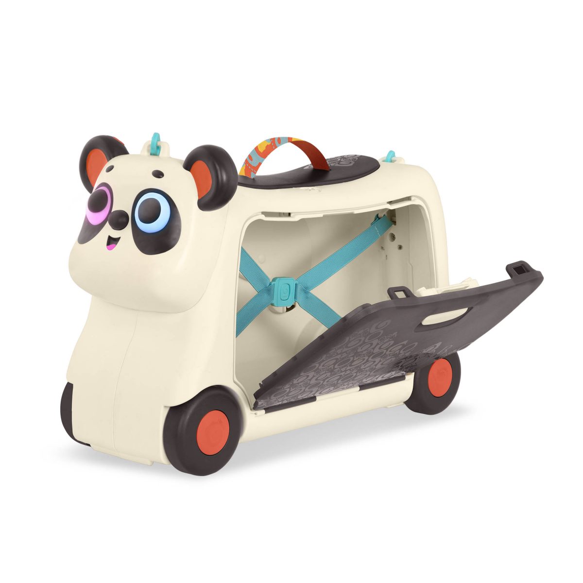 B.TOYS: Gogo Ride-On – PANDA – jeździk-walizka - obrazek 5