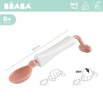 Beaba: Beaba Łyżeczka 360° Old Pink 8m+ - obrazek 2