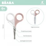 Beaba Nożyczki do paznokci w etui Old Pink - obrazek 3