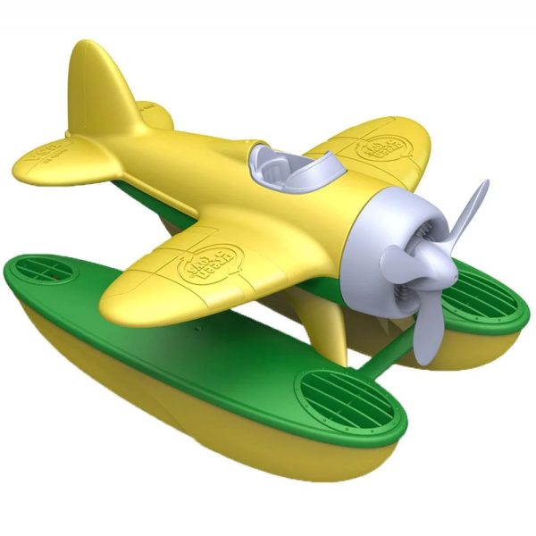 Green Toys: samolot - Hydroplan z żółtymi skrzydłami