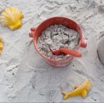 Scrunch: Składane wiaderko do wody i piasku RUST - obrazek 2