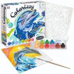 SentoSphere: COLORIZZY DELFINY - malowanie po numerach 6+