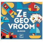 Djeco: drewniana układanka konstrukcyjna POJAZDY 3+