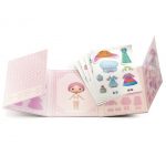 Djeco: TINYLY zestaw ART z naklejkami MISS LILYPINK - obrazek 2