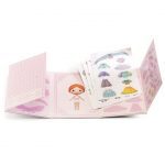 Djeco: TINYLY zestaw ART z naklejkami MISS LILYRUBY - obrazek 2