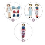 Djeco: ZESTAW ART laleczki SŁODKA NOC 6+ - obrazek 3