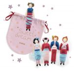 Djeco: ZESTAW ART laleczki SŁODKA NOC 6+ - obrazek 2