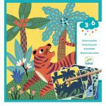 Djeco: Wydrapywanka dla maluchów ZWIERZĘTA 3+