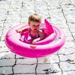 The Swim Essentials: dmuchane kółko treningowe dla dzieci Różowe - obrazek 2