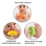 Mombella: gryzak uspokajający Grzybek Mushroom Green - obrazek 3