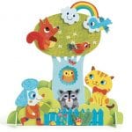 Djeco: Zestaw KOLAŻE PRZYJACIELE W OGRODZIE 3+ - obrazek 2