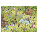 Auzou: puzzle opowieści o zwierzętach 54 el. - obrazek 2