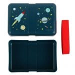A Little Lovely Company: śniadaniówka lunchbox z naklejkami KOSMOS - obrazek 3