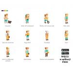 PIXIO: konstrukcyjne klocki magnetyczne Happy Family | Story Series - obrazek 3