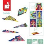 Janod: Zestaw kreatywny Papierowe samoloty 6+ - obrazek 2