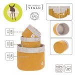 Lassig: Muślinowe kosze do przechowywania Cozy Home - obrazek 4