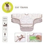 Lassig: Zestaw śliniaków długi rękaw 6m+ Gąska - obrazek 4