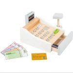 SMALL FOOT: drewniana KASA SKLEPOWA