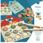 Djeco: Drewniana gra układanka PINSTOU 3+