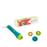 Moulin Roty: Latarka - projektor z bajkami PRZYGODY PSA POURRI