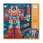 Djeco: Zestaw art Mozaika BITWA KOSMICZNA